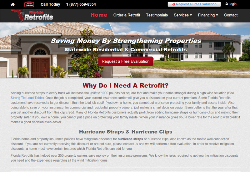 Florida Retrofits | Hurricane Straps & Clips